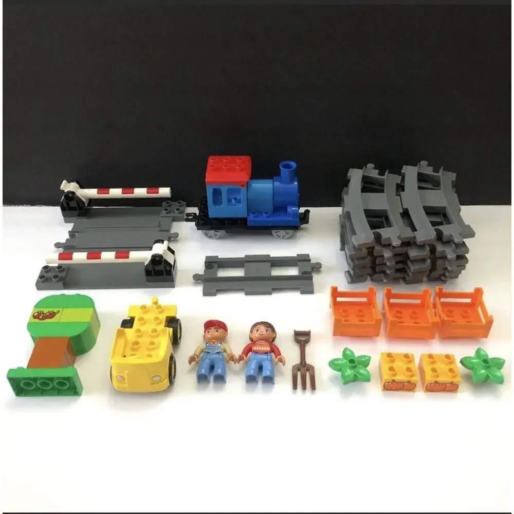 Lego Duplo 10810 Push Train 100% Complete Track Building Set Toy No Box Manual - Picture 7 of 8
